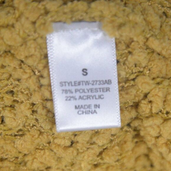 Zenana Premium Sweater V Neck Oversized Size Small - Picture 5 of 5